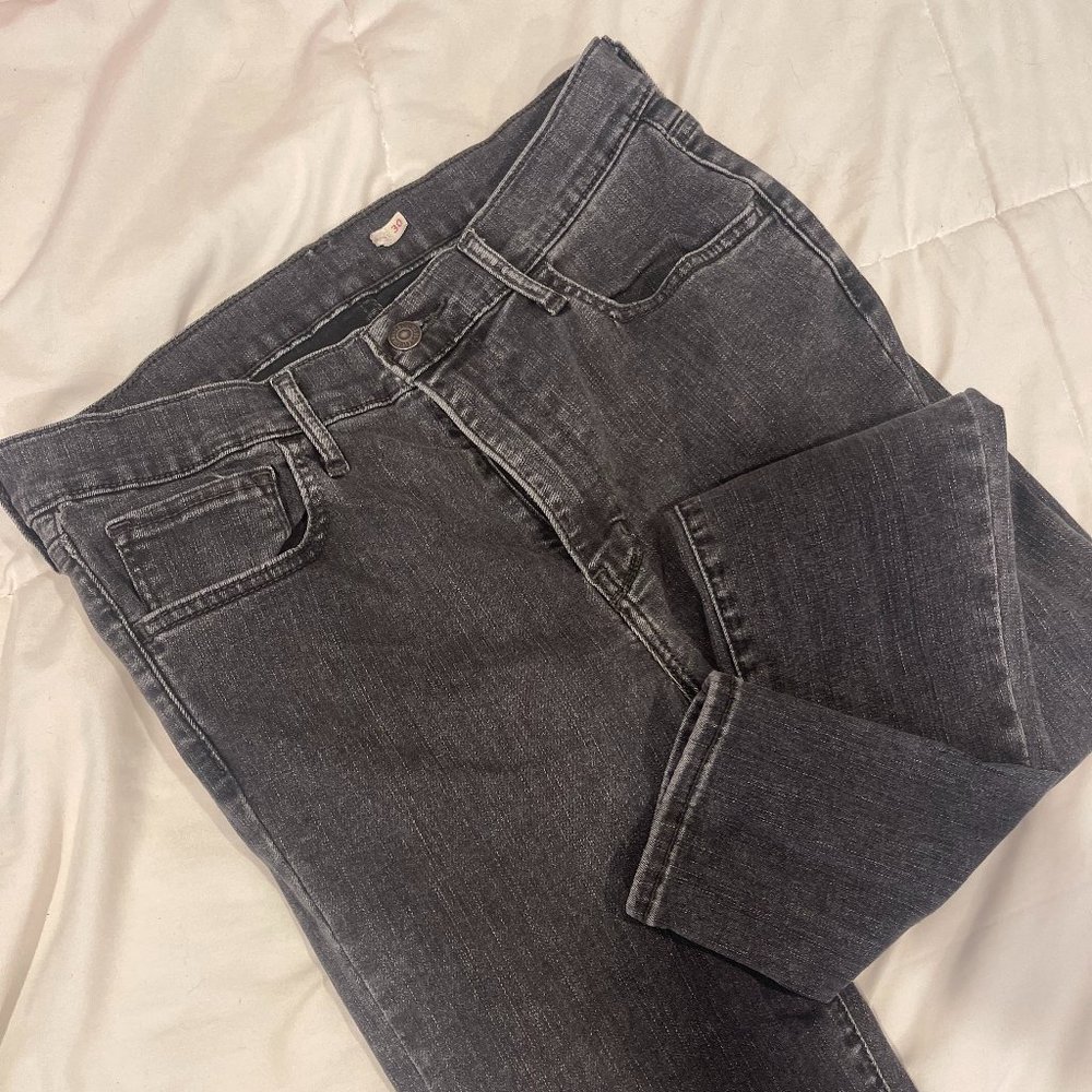black levis skinny jeans